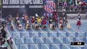 Youth Girls' 100m Hurdles Championship, Semi-Finals 9 - Age 13