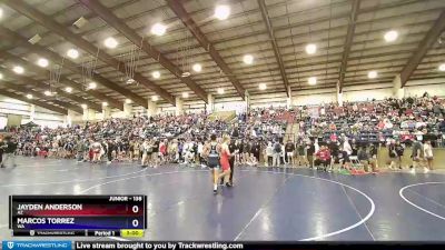 138 lbs Champ. Round 1 - Jayden Anderson, AZ vs Marcos Torrez, WA