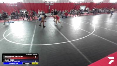 149 lbs 1st Place Match - Mason Groskreutz, Wisconsin vs Elias Reed, X-Factor Elite Wrestling