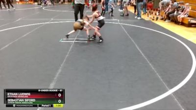 61 lbs Round 1 - Sebastian Siford, Junior Indian Wrestling vs Ethan Ludwig, Backyard Brawlers