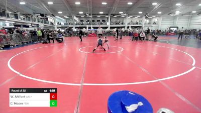 60 lbs Round Of 32 - Wyatt Ahlfont, Walpole vs Cael Moore, Fisheye WC