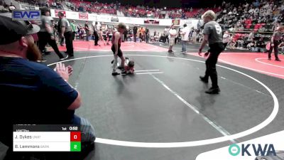 Round Of 16 - Beckett Vann, Barnsdall Youth Wrestling vs Blazyn Welch, Claremore Wrestling Club