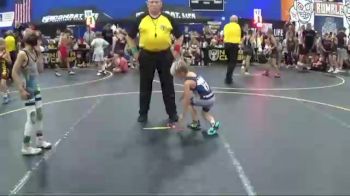 52 lbs Round 3 (6 Team) - Jacob Graber, The Funky Singlets vs Quinton Franklin, Steel Valley Psychos