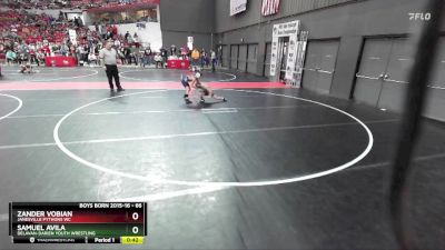 66 lbs Cons. Round 4 - Samuel Avila, Delavan-Darien Youth Wrestling vs Zander Vobian, Janesville Pythons WC