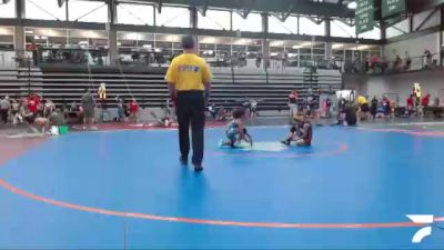 60-64 lbs Round 5 - Kaylee Lapitan, Dwight vs Calli Hickman, Lion`s Den Wrestling Academy