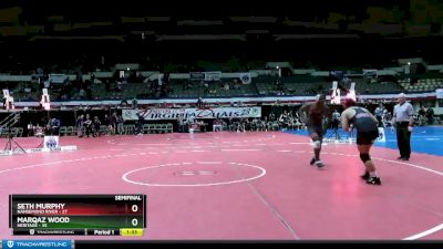 215 lbs Semis (4 Team) - Marqaz Wood, Heritage vs Seth Murphy, Nansemond River