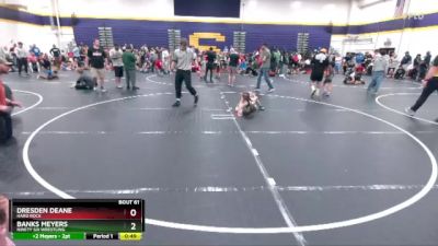 52 lbs Cons. Round 3 - Dresden Deane, Hard Rock vs Banks Meyers, Ninety Six Wrestling