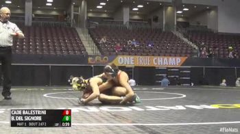 100 Consi-Semis - Cade Balestrini, Bison Legend vs Brock Del Signore, Journeymen Wrestling Club