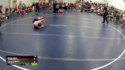 110 lbs Quarterfinals (8 Team) - Revin Fipps, Oklahoma Elite vs Calan Manley, Team Rogue