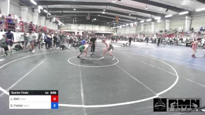 165 kg Quarterfinal - Jacob Belt, Durango Wrestling Club vs Grant Foster, Wildpack