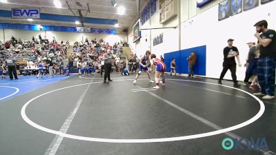 140 lbs Rr Rnd 2 - Mersaydes Stout, Caney Valley Wrestling vs Ben Garvin, Miami Takedown Club