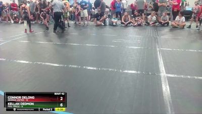 48 lbs Round 9 (10 Team) - Connor DeLong, Georgia United vs Kellan Dedmon, Full Circle