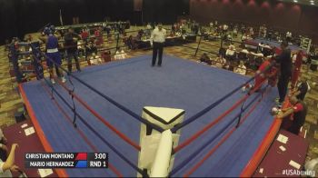 Christian Montano vs Mario Hernandez Junior Open and Youth National Championships