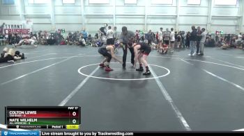 106 lbs Round 4 (10 Team) - Colton Lewis, Tar River vs Nate Wilhelm, All American