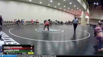 145 lbs Round 2 (10 Team) - Alexandra Byrne, Iowa T-Wrecks vs Florida Niyokusenga, STL Yellow