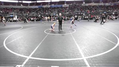 58 lbs Quarterfinal - Asher Johnson, Terminator Wrestling Academy vs Snyder Kurtz, East Kansas Eagles