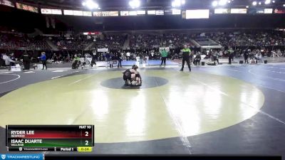 113 lbs Cons. Round 5 - Isaac Duarte, Vallivue vs Ryder Lee, Redmond