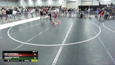 215 lbs Cons. Round 5 - Brenden Watts, Minnesota vs Joe Constable, Team Valley Wrestling Club