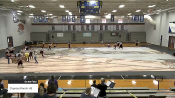Cypress Ranch HS at 2021 TCGC Color Guard Area Finale - North