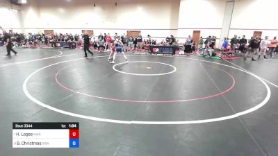 51 kg Quarters - Hudson Loges, MWC Wrestling Academy vs Brodie Christmas, Ironclad Wrestling Club