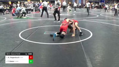 75 lbs Rd 5 - Consi Of 8 #2 - Adam Hagenbuch, York Suburban vs Troy Baker, Cumberland Valley