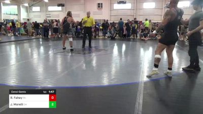 220-V Mats 19-20 8:00am lbs Consolation - Robert Fahey, PA vs James Morelli, OH