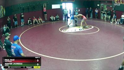 108 lbs Quarterfinal - Paul Ruiz, The Empire vs Hunter Jauregui, OCRTC