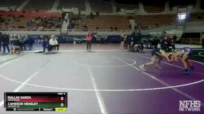 D1-106 lbs Cons. Round 1 - Cameron Hensley, Casteel HS vs Dallas Garza, Westwood