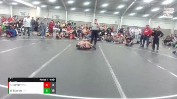 84 lbs Round 5 (10 Team) - Urijah Courter, Diamond Fish vs Takoda Parker, Machine Shed