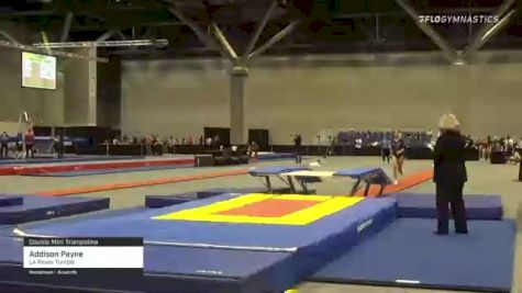 Addison Payne - Double Mini Trampoline, LA Power Tumble - 2021 USA Gymnastics Championships