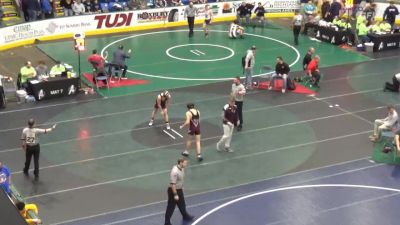 157 lbs Consi Of 32 #2 - Landen Buchanan, Dubois vs Markus Gerg, Ridgway