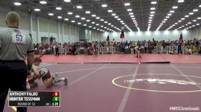 170 Round of 32 - Anthony Falbo, CT vs Hunter Tessman, MO