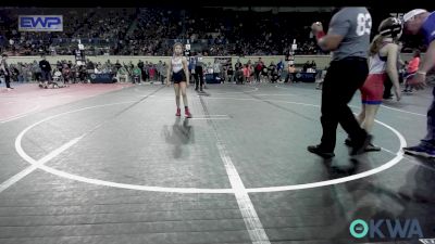 75 lbs Quarterfinal - Devyn Vincent, Lions Wrestling Academy vs Maisyn Hulbutta, Mojo Grappling Academy