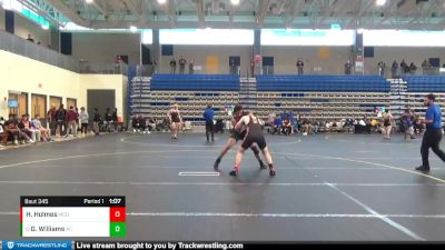 175 lbs 1st Place Match - Glen Williams, Archbishop Curley vs Hayden Holmes, McDonogh School