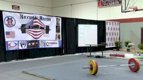 National Masters Weightlifting Champions Replay - Red Day 2, Part 2