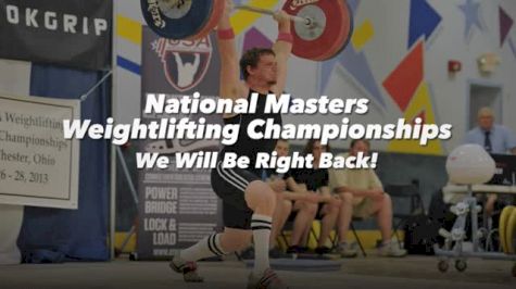 National Masters Weightlifting Champions Replay - Red Day 2, Part 4