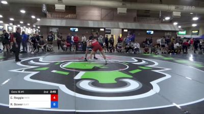 70 kg Cons 16 #1 - Cale Roggie, Patriot Elite Wrestling Club vs Riley Bower, Buffalo Valley Regional Training Center