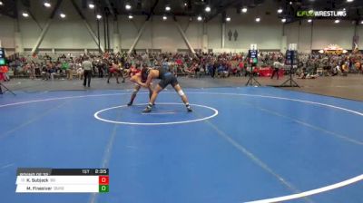 174 lbs Round of 32 - Keaton Subjeck, Stanford vs Matt Finesiver, Duke