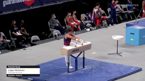 Logan McKeown - Pommel Horse, Crenshaw Athl Club - 2021 US Championships