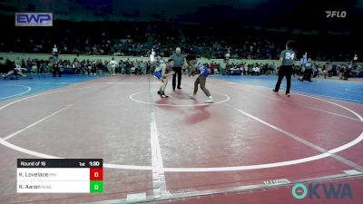 138 lbs Round Of 16 - Kemauree Lovelace, Pin-King All Stars vs Kasey Aaron, Noble Takedown Club