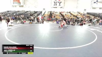 128 lbs Cons. Round 1 - Nick Debellis, Club Not Listed vs David Sullivan, Niskayuna You Wrestling