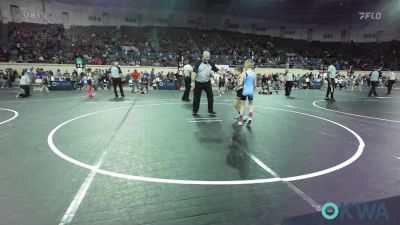 61 lbs Round Of 16 - Colton Causey, Division Bell Wrestling vs Kaysum Mosby, Wyandotte Youth Wrestling