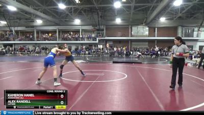 141 lbs Cons. Round 2 - Kameron Hanel, Augustana (IL) vs Alex Randell, Luther