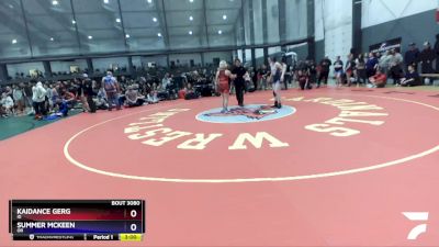 130 lbs Quarterfinal - Kaidance Gerg, ID vs Summer McKeen, OR