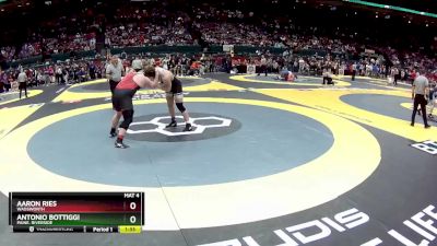 D1-285 lbs Semifinal - Aaron Ries, Wadsworth vs Antonio Bottiggi, Paine. Riverside