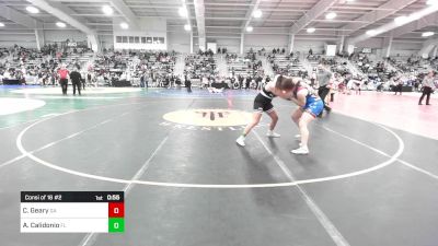 165 lbs Consi Of 16 #2 - Chyenne Geary, GA vs Alexa Calidonio, FL