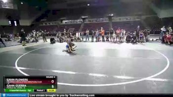 56 lbs Round 4 (10 Team) - Gavin Flowers, Colorado Regulators Wrestling Club vs Gavin Guerra, Pueblo All Stars
