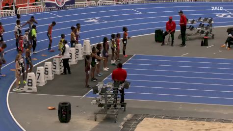 Youth Girls' 60m, Prelims 8 - Age 10