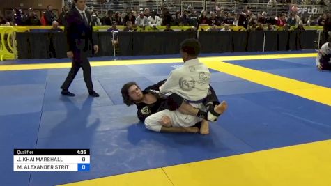 JADEN KHAI MARSHALL vs MASON ALEXANDER STRITZEL 2024 Pan Jiu Jitsu IBJJF Championship