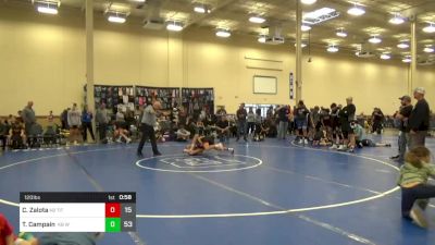 120 lbs Rr Rnd 3 - Cordy Zalota, Titan WC K-8 vs Tomas Campain, Warrior RTC K-8